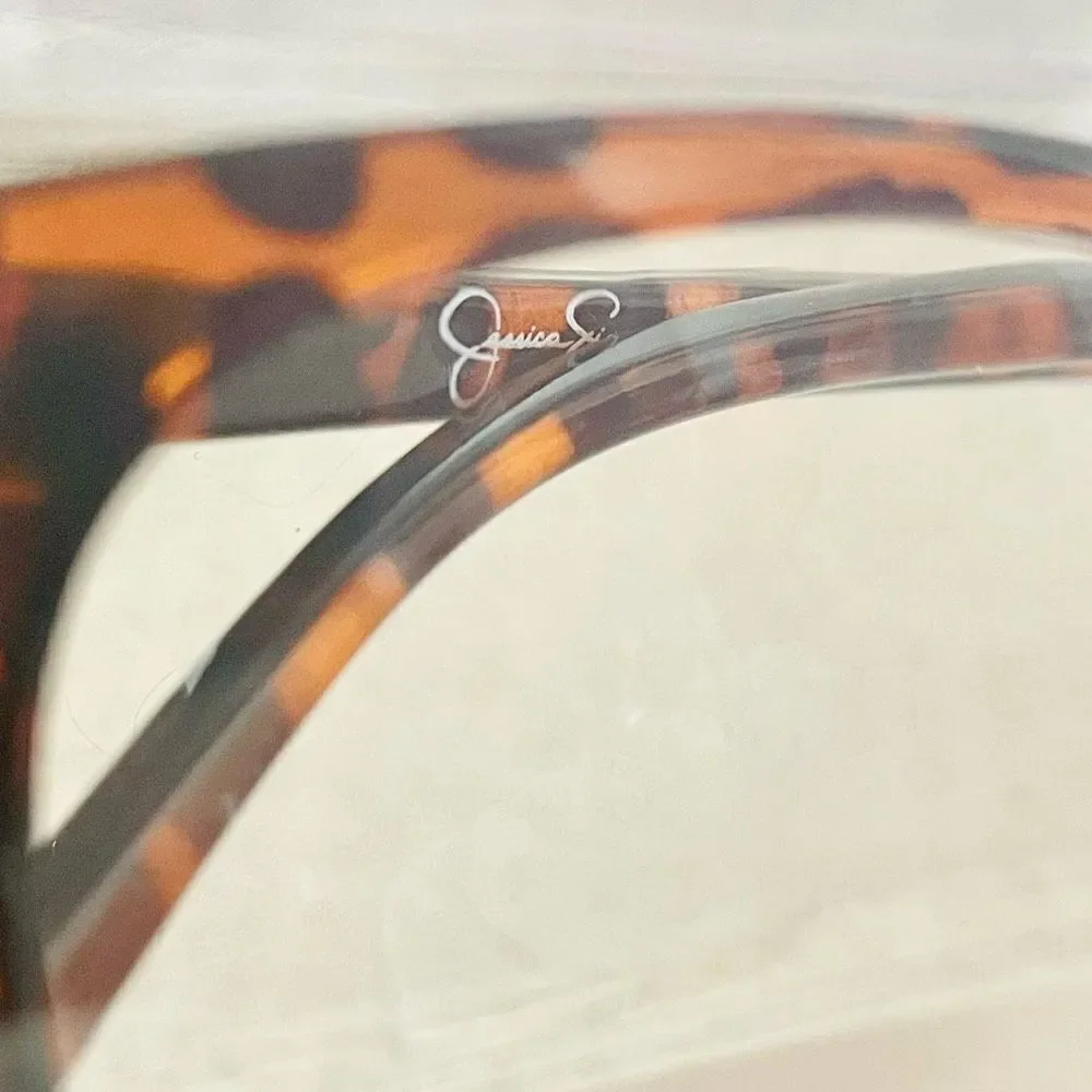 NWT 3 Pack 2.00 Jessica Simpson Premium Eye Reading Glasses Black,Purple, Brown